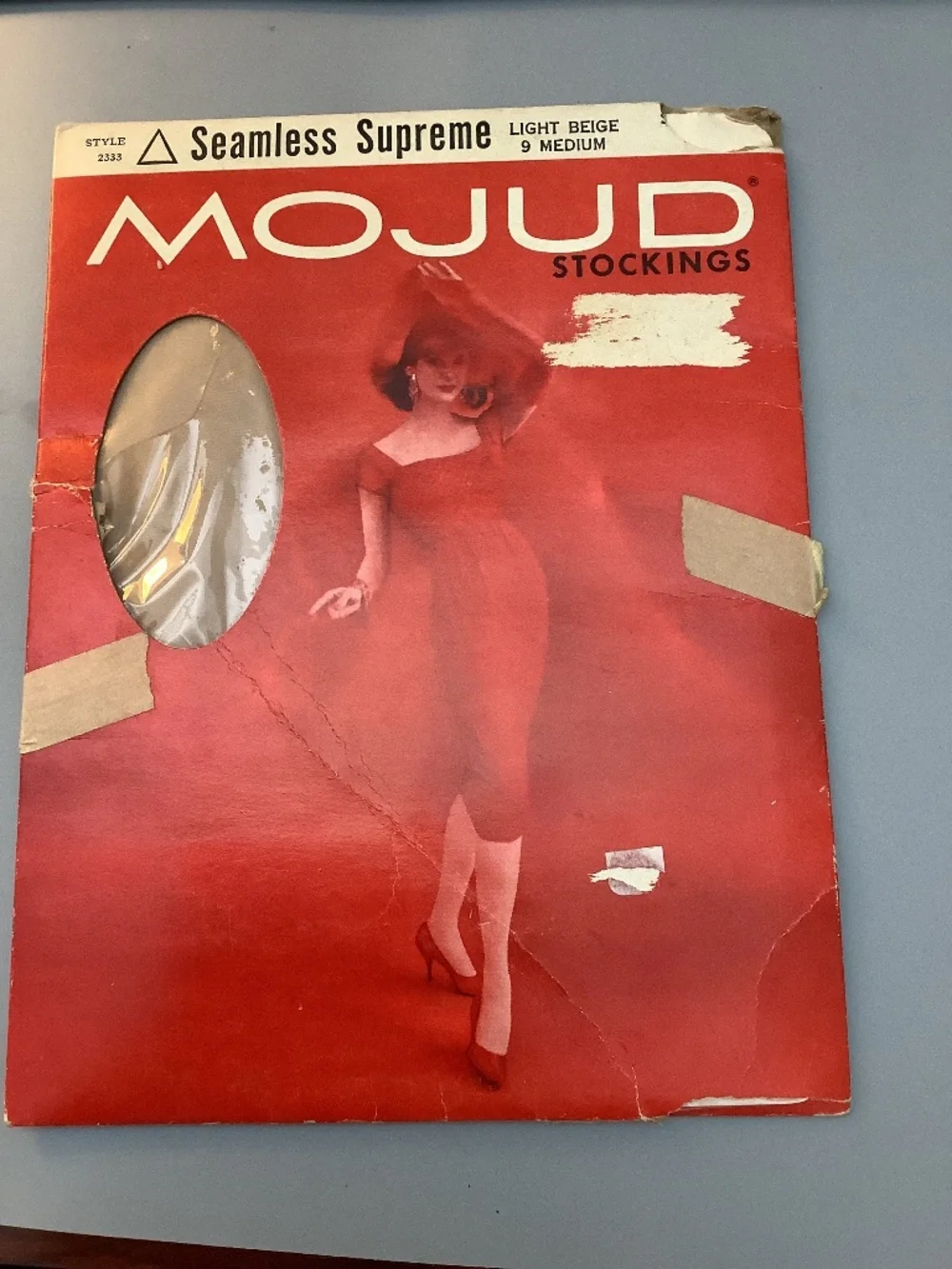Vintage Mojud Stockings Great Graphics